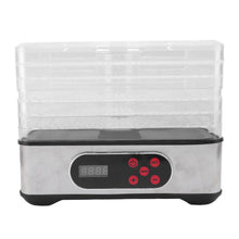 Load image into Gallery viewer, Food Dehydrator with Temperature Control and Timer Electric Drying Machine for Meat Herbs Beef Fruits Vegetables EU Plug 220V
