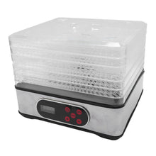 Load image into Gallery viewer, Food Dehydrator with Temperature Control and Timer Electric Drying Machine for Meat Herbs Beef Fruits Vegetables EU Plug 220V
