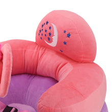 Load image into Gallery viewer, Cartoon Baby Support Seat Plush Adjustable Stable Children Learn Sitting Seat for Home Calf Elephant
