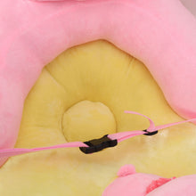 Load image into Gallery viewer, Baby Sitting Sofa Chair Comfortable Anti Rollover Portable Plush Infants Toddler Learning to Sit Chair with Light for Home Pink Pig
