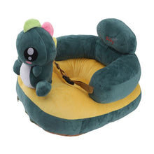 Load image into Gallery viewer, Baby Support Sofa Adjustable Angle Stable Electric Infant Sit Up Chair Floor Seat Plush Lounger for Household Dragon
