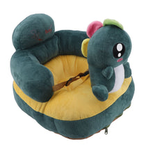 Load image into Gallery viewer, Baby Support Sofa Adjustable Angle Stable Electric Infant Sit Up Chair Floor Seat Plush Lounger for Household Dragon
