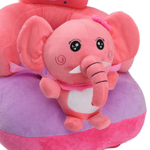 Load image into Gallery viewer, Baby Support Seat Sofa Soft Plush Comfortable Adjustable Angles Bluetooth Function Baby Sitting Support for Indoor Elephant
