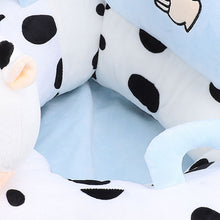 Load image into Gallery viewer, Infant Support Seat with Two Handles Comfortable Plush Cartoon Anti Slip Bottom Infant Learning Sitting Chair for Home

