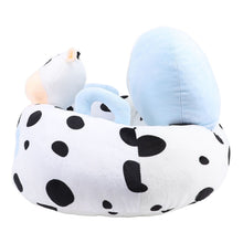 Load image into Gallery viewer, Infant Support Seat with Two Handles Comfortable Plush Cartoon Anti Slip Bottom Infant Learning Sitting Chair for Home

