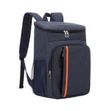 Load image into Gallery viewer, 18L Large Capacity Leak Proof Lunch Backpack Thermal Large Picnic Cool and Warm Insulated Bag Outdoor Food and Beverage Storage Shoulder Bag
