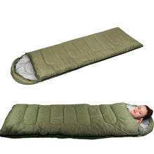 Load image into Gallery viewer, Single Outdoor Camping Envelope Sleeping Bag
