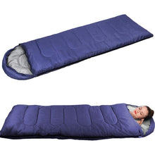 Load image into Gallery viewer, Single Outdoor Camping Envelope Sleeping Bag
