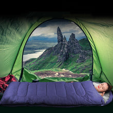 Load image into Gallery viewer, Single Outdoor Camping Envelope Sleeping Bag
