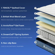 Load image into Gallery viewer, Audreamy Kaveno Kids Mattress Cool Gel Single
