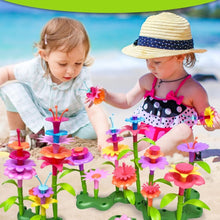 Load image into Gallery viewer, Toys Gifts for 2 3 4 5 Year Old Girl, 52 PCS Flower Garden Building Toys, Toddler Girl Toys 2-3, Christmas Toys Gifts for Kids Girls Age 2-4 3-5

