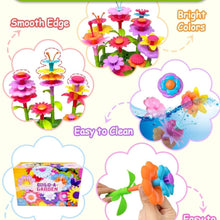 Load image into Gallery viewer, Toys Gifts for 2 3 4 5 Year Old Girl, 52 PCS Flower Garden Building Toys, Toddler Girl Toys 2-3, Christmas Toys Gifts for Kids Girls Age 2-4 3-5
