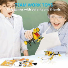 Load image into Gallery viewer, STEM Projects for Kids Ages 8-12,Solar Robot Science Building Kits,Birthday Gifts for 8 9 10 11 12-16 Year Old Boys Girls Teens,Robotics Powered by Sun or Battery(Not Include).

