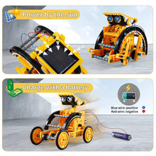 Load image into Gallery viewer, 12-in-1 STEM Solar Robot Kit Toys Gifts for Kids 8 9 10 11 12 13 Years Old,Educational Building Science Experiment Set Birthday for Kids Boys Girls
