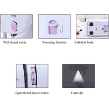 Load image into Gallery viewer, Portable Sewing Machine,Mini Sewing Machine Handheld Electric Sewing Machines 12 Stitches for Beginners Kids
