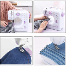 Load image into Gallery viewer, Portable Sewing Machine,Mini Sewing Machine Handheld Electric Sewing Machines 12 Stitches for Beginners Kids

