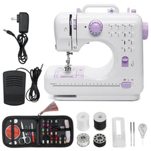 Load image into Gallery viewer, Portable Sewing Machine,40 Piece Handheld Electric Sewing Machines Kit,12 Stitch Patterns Mini Sewing Machine for Beginners Kids,Household Multifunctional Crafting Mending Machine
