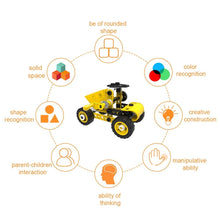 Load image into Gallery viewer, Robot Building Kit 8 in 1 Engineering 100 Piece Magnetic for Boys 6-12
