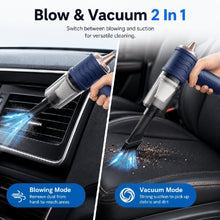 Load image into Gallery viewer, Three-in-One Car Vacuum Cleaner, Wireless, High-Power Handheld for Dry and Wet Cleaning
