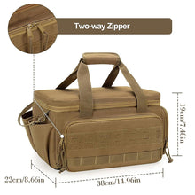 Load image into Gallery viewer, 14 Inch Tool Bag Wide Mouth Tool Organizer with Adjustable Shoulder Strap &amp; Ergonomic Handle Large Capacity Utility for Electrician Plumber,Portable Tools Bags Organizer Toolbag for plumbing
