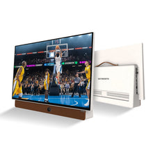Load image into Gallery viewer, SKYWORTH 24-Inch 12V Portable TV,3-Hour Battery,1080P FHD,Wide Viewing Angle,Smart Google TV, HDR10, Dolby Audio, LED, Bluetooth, Chromecast and Google Assistant
