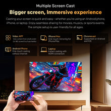 Load image into Gallery viewer, SKYWORTH 40" E5500H EyeCare Smart Google TV, 1080P FHD, HDR10 HLG, Find-My Remote, AI Picture Processing, Dolby Audio, Screen Casting, Bezel Less Design, Voice Control
