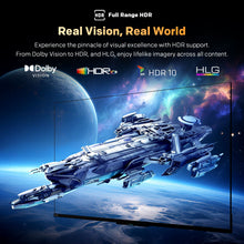 Load image into Gallery viewer, SKYWORTH 75X6600H QD-Mini LED 4K Smart TV, Matte Anti-Glare Display, 120Hz Turbo Mode, AI 4K Upscaling, AI Color Enhancement，Google TV, Dolby Atmos+Dolby Vision, 30W Speakers，HDMI2.1
