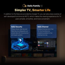 Load image into Gallery viewer, SKYWORTH G3F 43" 4K UHD Smart Google TV with HDR 10,Voice Control,Screen Cast,HDMI 2.1,MEMC, AI Engine,Eye Care featrues,Low Blue Light,DBX-tv Audio,Text Scaling,Smart Features,Energy-Saving
