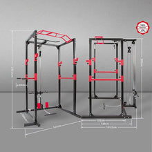 Load image into Gallery viewer, Power Cage Fitness Multifunctional Rack for Effective Full Body Workout
