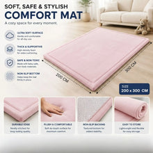 Load image into Gallery viewer, CARLA HOME Baby Play Mat 200x300cm, Thick Foam Crawling Mat, Infants, Pink
