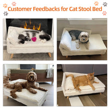 Load image into Gallery viewer, Luxury Pet Sofa Bed 80cm Rectangular Soft Anti-skid Couch
