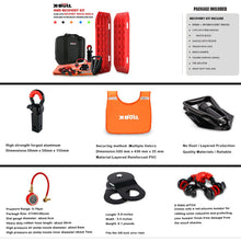 Load image into Gallery viewer, X-BULL Winch Recovery Kit 13PCS Recovery tracks /Snatch Strap Off Road 4X4
