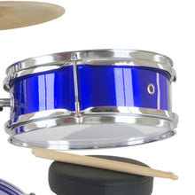 Load image into Gallery viewer, Karrera Children's 4pc Drum Kit - Blue
