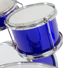 Load image into Gallery viewer, Karrera Children's 4pc Drum Kit - Blue
