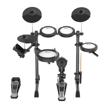 Load image into Gallery viewer, Karrera 18S Electronic Drum Kit Mesh Pads 8in Snare Bluetooth Sounds USB/MIDI Output Kick Pedals Drum Coach &amp; Metronome
