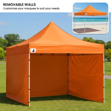 Load image into Gallery viewer, Gazebo Tent Marquee 3x3 PopUp Outdoor  - Orange
