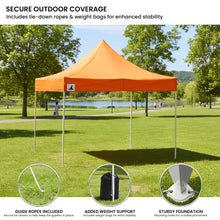 Load image into Gallery viewer, Gazebo Tent Marquee 3x3 PopUp Outdoor  - Orange
