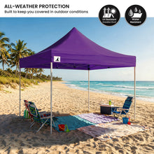 Load image into Gallery viewer, Gazebo Tent Marquee 3x3 PopUp Outdoor Purple
