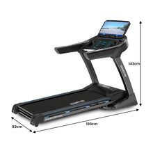Load image into Gallery viewer, Powertrain V1100 Treadmill Electric Exercise Machine 15.6 Wifi TFT Touch Screen Home Gym Cardio Running Fitness
