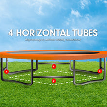 Load image into Gallery viewer, Kahuna Rectangular Trampoline 6x9ft with L.E.D BB Set Rainbow
