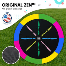 Load image into Gallery viewer, Kahuna 8ft Outdoor Rainbow Trampoline For Kids And Children Suited For Fitness Exercise Gymnastics With Safety Enclosure
