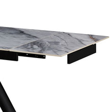 Load image into Gallery viewer, Sintered Stone Top Sturdy Feet Powder Coating Dining Table
