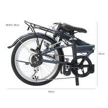 Load image into Gallery viewer, Progear Bikes Nomad Folding Bike 20" in Grey
