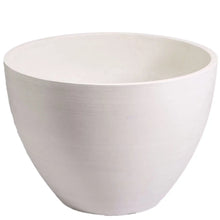 Load image into Gallery viewer, Polished Vintage White Planter Bowl 30cm
