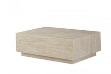 Load image into Gallery viewer, Sonia Coffee Table - Travertine Look

