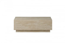 Load image into Gallery viewer, Sonia Coffee Table - Travertine Look
