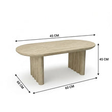 Load image into Gallery viewer, Signorina Coffee Table - Travertine Look
