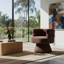 Load image into Gallery viewer, Elliot Swivel Chair - Burgundy
