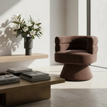 Load image into Gallery viewer, Elliot Swivel Chair - Burgundy
