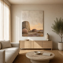 Load image into Gallery viewer, Stone and Sky Stretched Canvas Wall Art - Portrait - 60W x 120H cm
